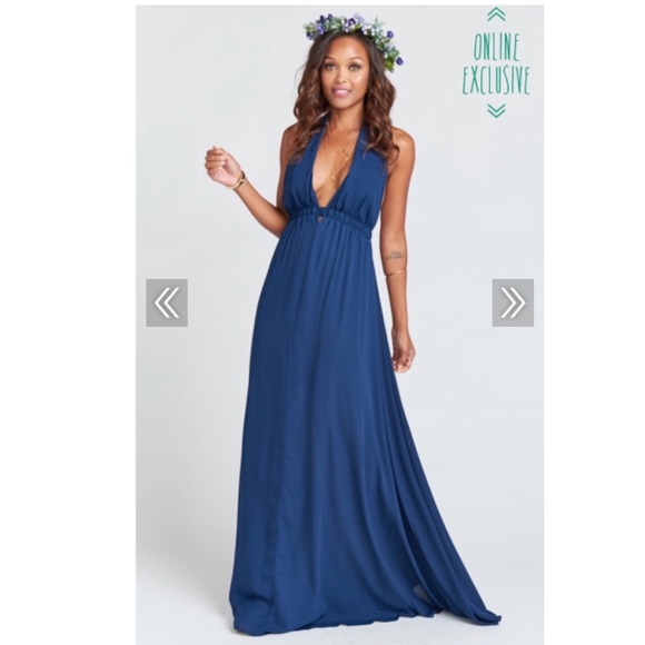 NWOT show me your mumu luna rich navy crisp - Picture 3 of 4